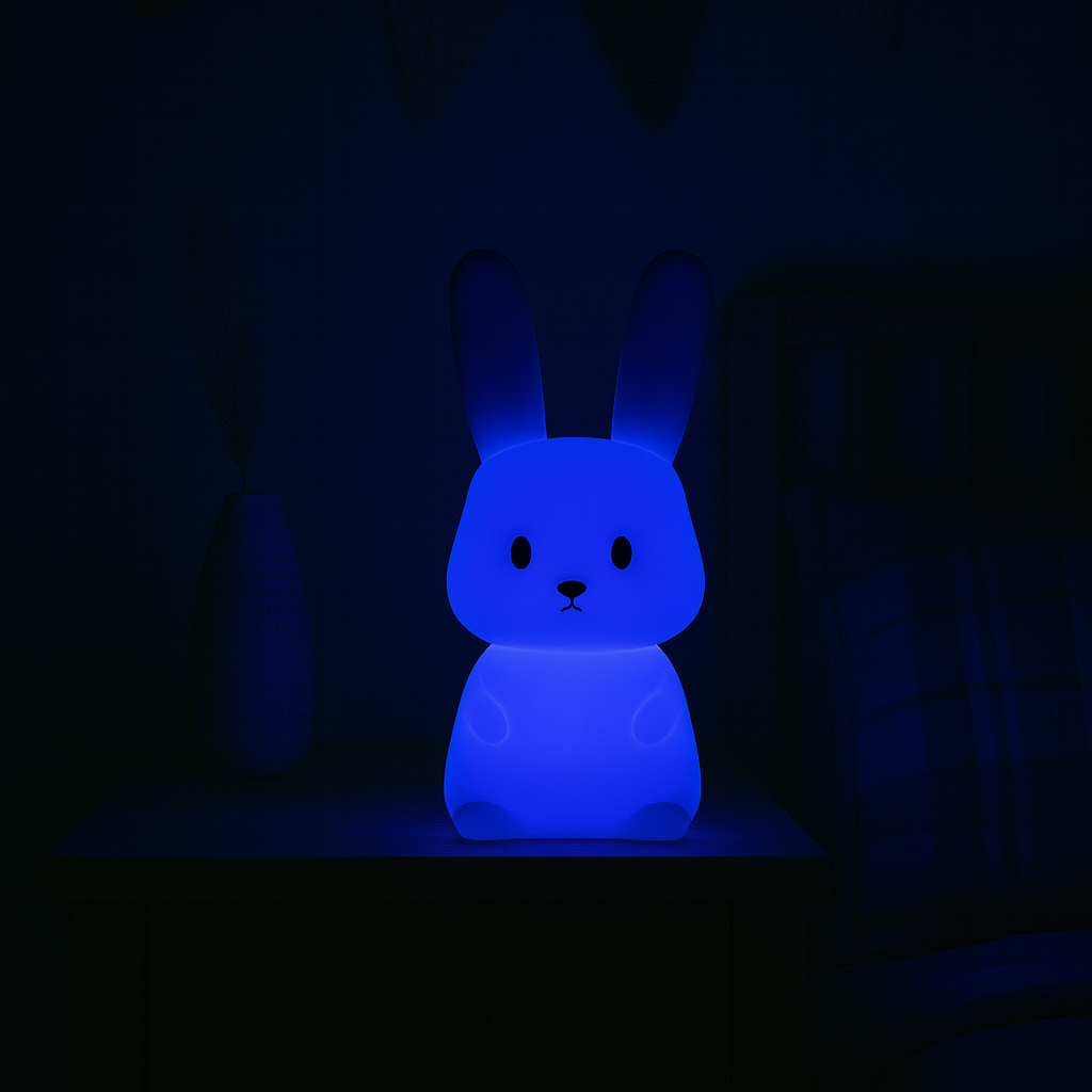 Veilleuse Lapin Multicolore