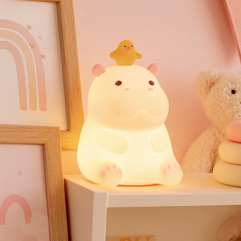 Veilleuse Hippopotame