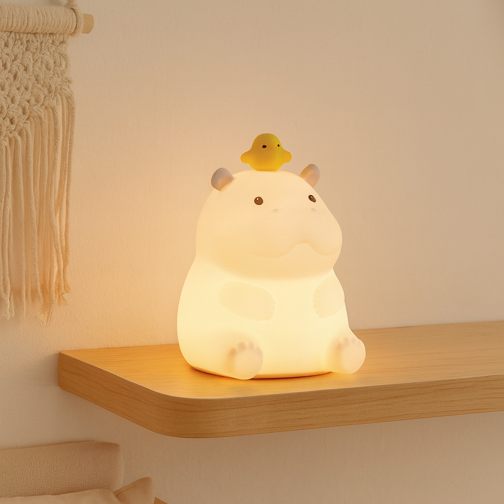 Veilleuse Hippopotame