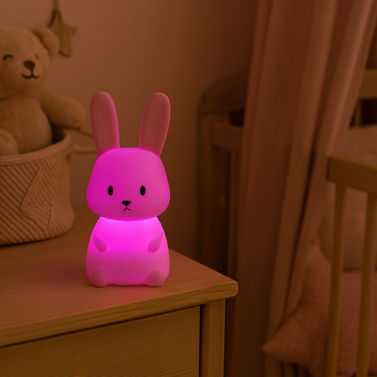 Veilleuse Lapin Multicolore