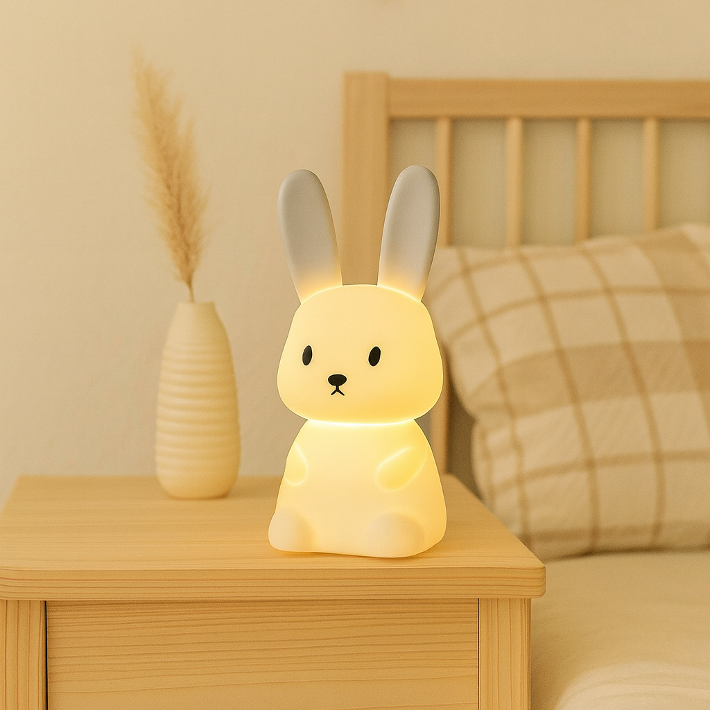 Veilleuse Lapin Multicolore