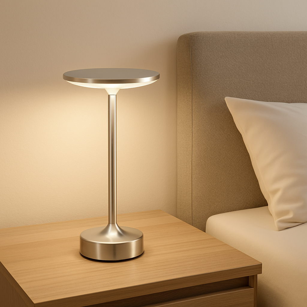 Lampe de Chevet Tactile Rechargeable