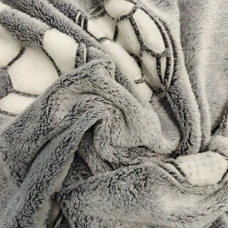 Couverture Plaid Phosphorescent Ballon de Football