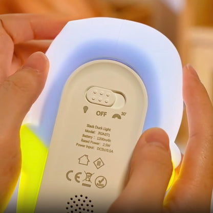 boutons techniques de la veilleuse caméléon pour bébé
