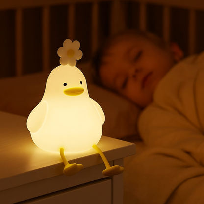 Veilleuse Canard Fleur