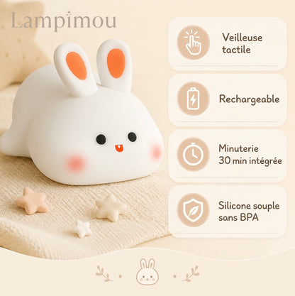 bénéfices de la veilleuse lapin Lampimou