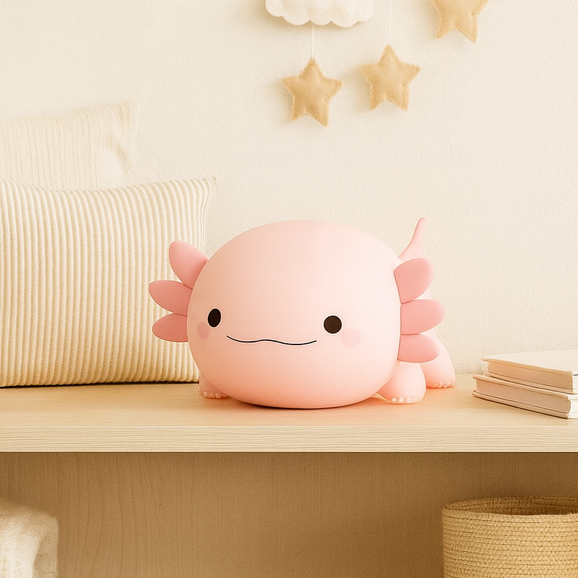Veilleuse Axolotl