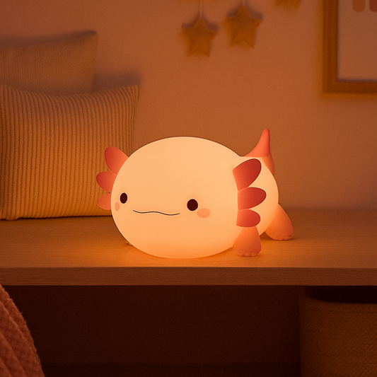 Veilleuse Axolotl