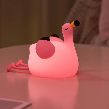 Pink Flamingo Night Light