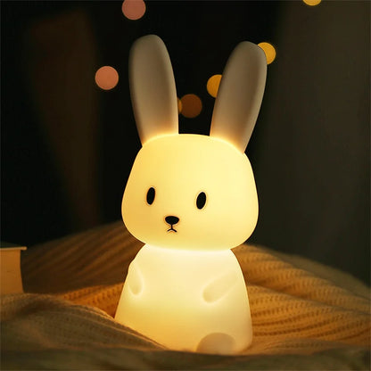 Veilleuse Lapin Multicolore