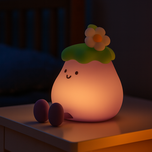 Eggplant Night Light