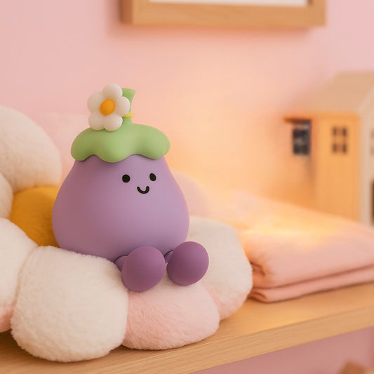 Eggplant Night Light